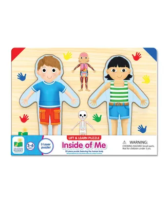 The Learning Journey Lift Learn - Set of 28 inside of Me puzzle