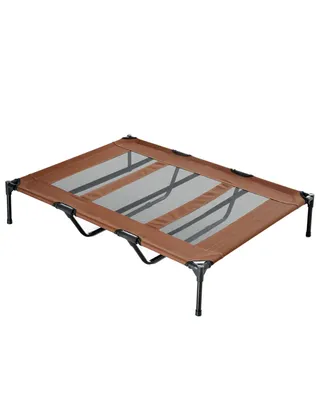 PawHut XLarge 48" Dog Cat Pet Elevated Raised Bed Puppy Cot Oxford