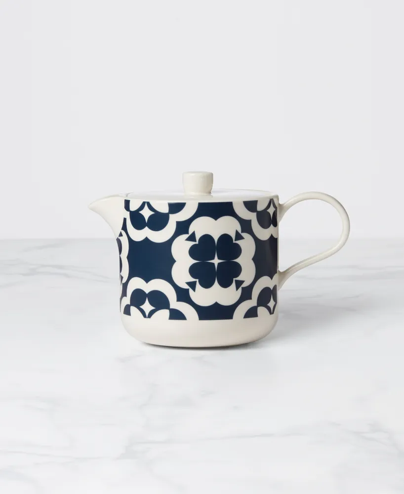 kate spade new york Elegant Geo Teapot