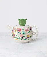 kate spade new york Garden Floral Tea for one Tea Pot 2 Piece Set