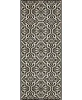 Mohawk Malibu Outdoor Portugal Tile 2'5" x 6' Area Rug