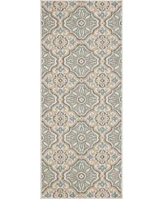 Mohawk Malibu Outdoor Portugal Tile 2'5" x 6' Area Rug