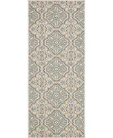 Mohawk Malibu Outdoor Portugal Tile 2'5" x 6' Area Rug