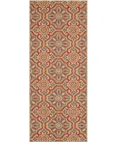 Mohawk Malibu Outdoor Portugal Tile 2'5" x 6' Area Rug