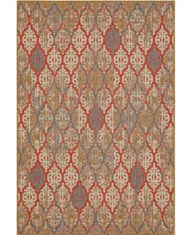 Mohawk Malibu Outdoor Stamped Ikat Area Rug