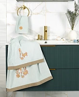 Linum Home Turkish Cotton Aaron Embellished -Pc. Bath Towel Set