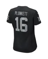 Women's Nike Jim Plunkett Black Las Vegas Raiders Game Retired Player Jersey