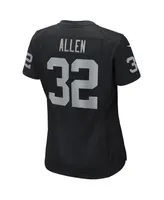 Women's Nike Marcus Allen Black Las Vegas Raiders Game Retired Player Jersey