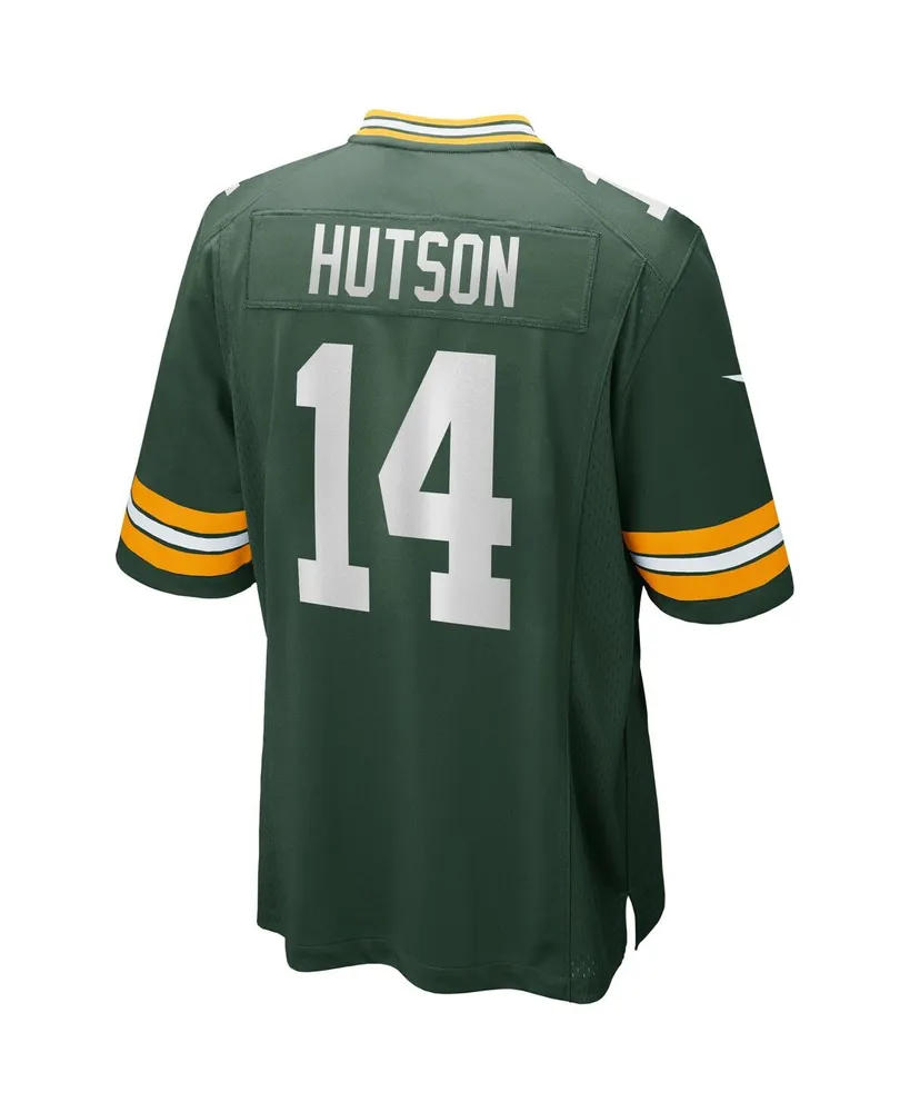 Men's Nike Don Hutson Green Green Bay Packers Game Retired Player Jersey