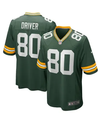 Men's Nike Donald Driver Green Bay Packers Game Retired Player Jersey