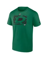 Men's Fanatics Kelly Green Dallas Stars Authentic Pro Core Collection Secondary T-shirt