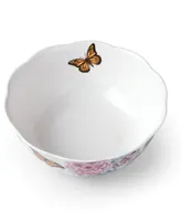 Lenox Butterfly Meadow Hydrangea Collection Serving Bowl