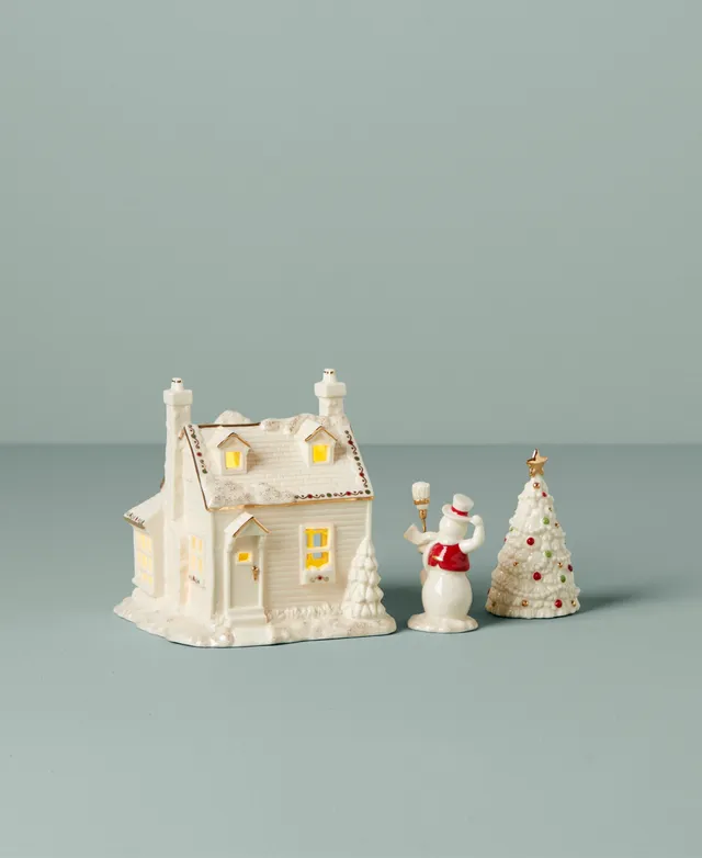 Lenox Mini Snowflake 3-piece Ornament Set - Macy's