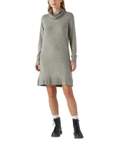 Lucky Brand Women's Mock-Neck Sweater Dress