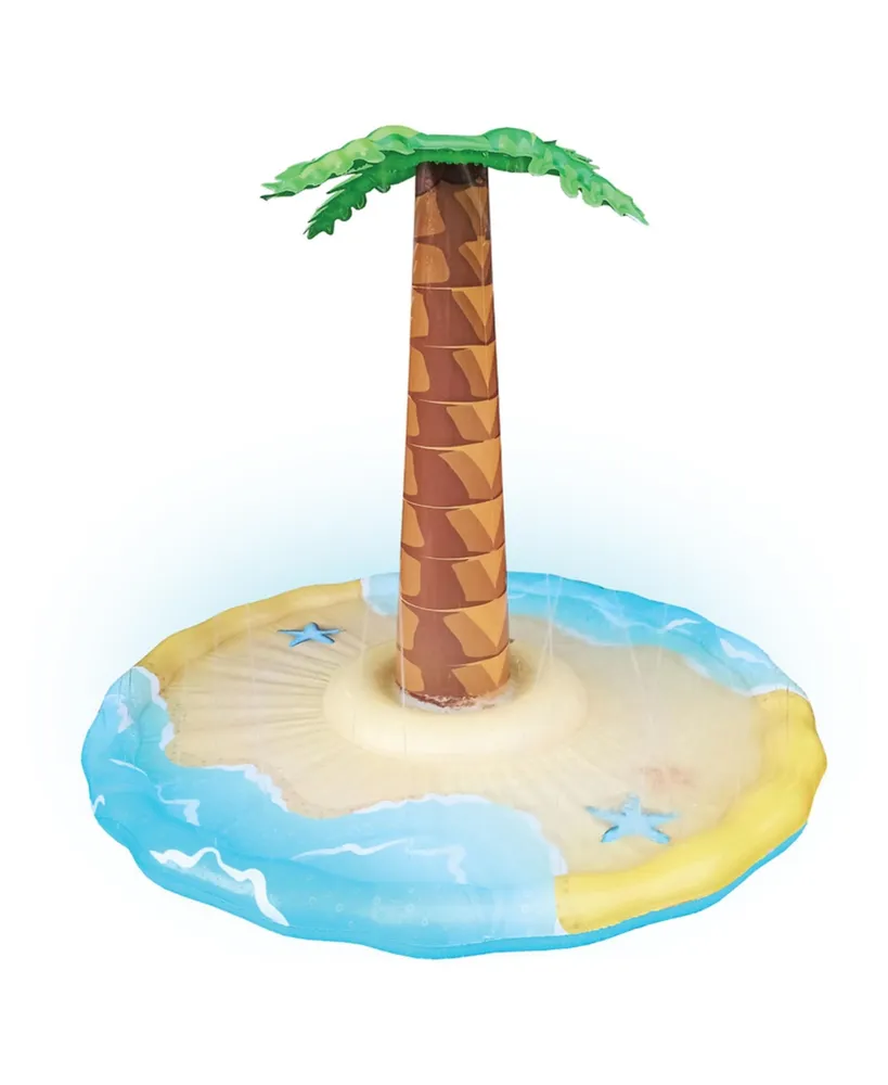 Splash Buddies Inflatable Palm Tree Sprinkler Splash Pad