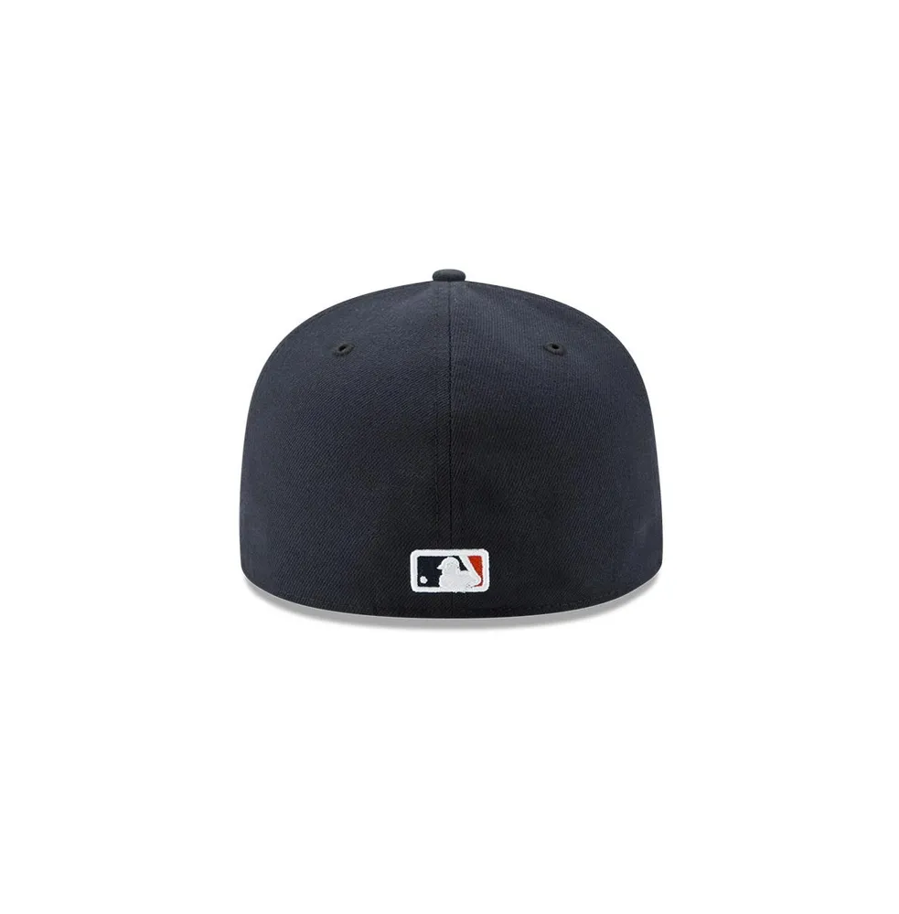 Men's New Era Navy, Orange Houston Astros 2022 World Series Champions Side Patch 59FIFTY Fitted Hat