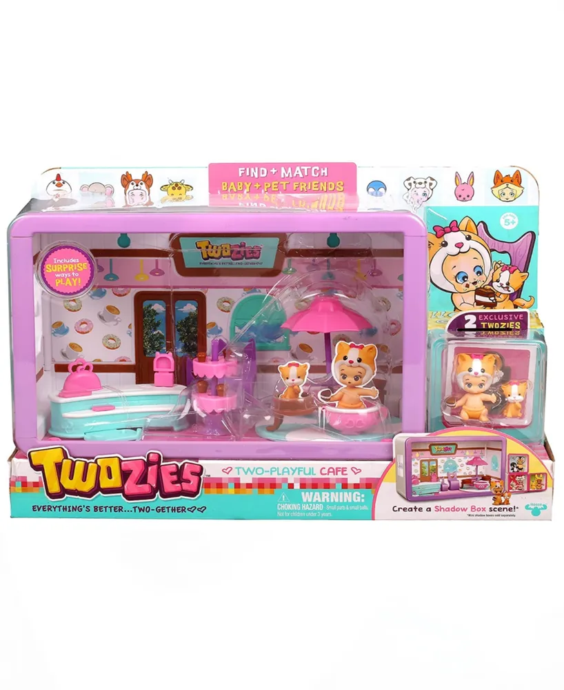 Moose Toys Twozies Playful Cafe Pet Playset