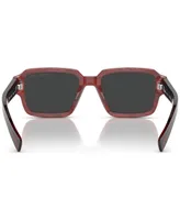 Prada Men's Polarized Sunglasses, Pr 02ZS