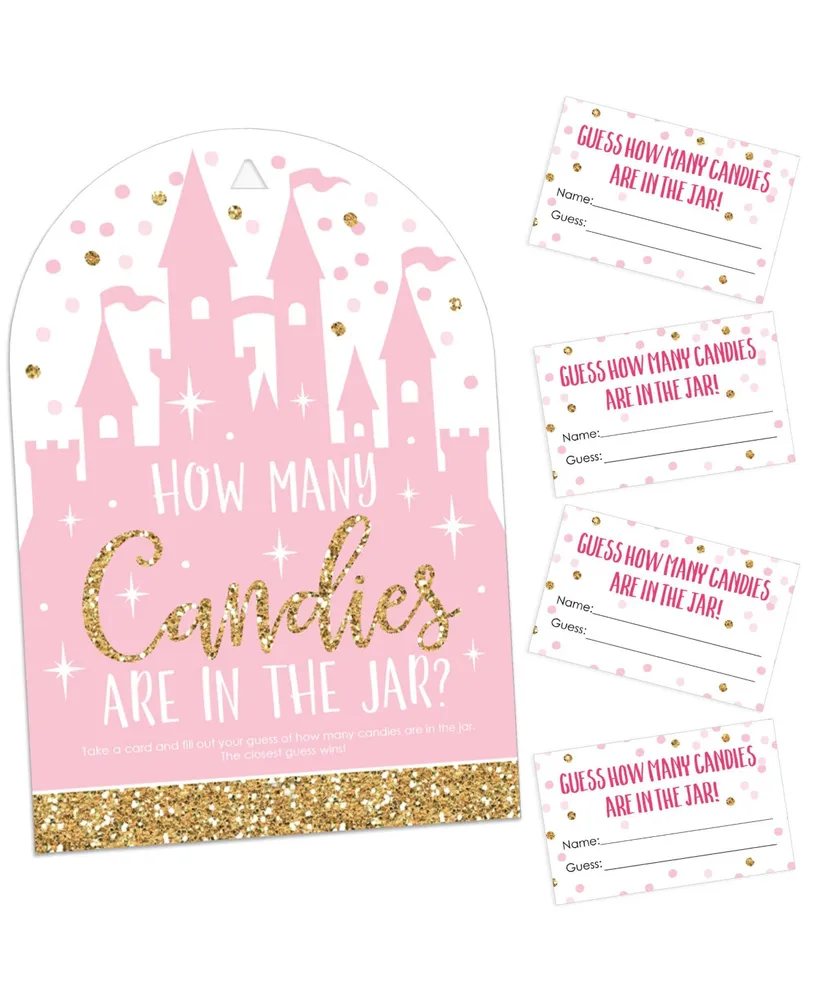 Big Dot Of Happiness Little Princess Crown Baby Shower or Birthday Party  Game Candy Guessing Game | CoolSprings Galleria