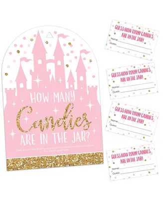 Little Princess Crown Baby Shower or Birthday Party Game Candy Guessing Game
