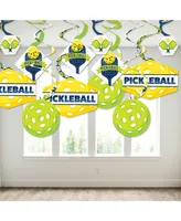 Let's Rally Pickleball Birthday or Retirement Party Decoration Swirls 40 Ct