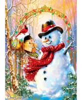 Holiday Glitter Puzzle - Letters to Frosty