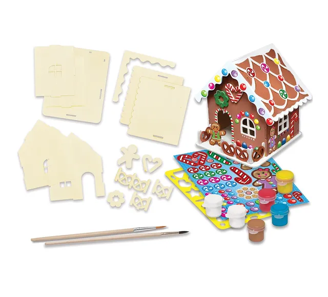 Works of Ahhh Works of Ahhh Mini Craft Sets - Flamingo Wind Chime Build  & Paint Set