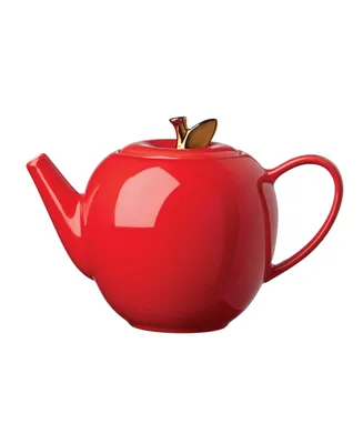 kate spade new york Knock on Wood Apple Teapot