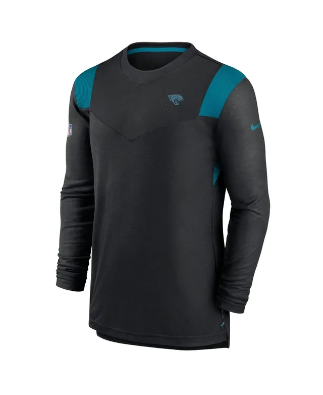 Men's Baltimore Ravens Nike Black Sideline Tonal Logo Performance Player  Long Sleeve T-Shirt