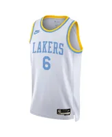 Men's Nike LeBron James White Los Angeles Lakers 2022/23 Swingman Jersey - Classic Edition