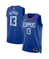 Unisex Nike Paul George Royal La Clippers Swingman Jersey - Icon Edition