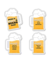 Big Dot of Happiness Drink If Game - Cheers and Beers Happy Birthday - Birthday Party Game - 24 Count