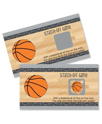 Nothin' but Net - Basketball - Party Game Scratch Off Cards - 22 Ct