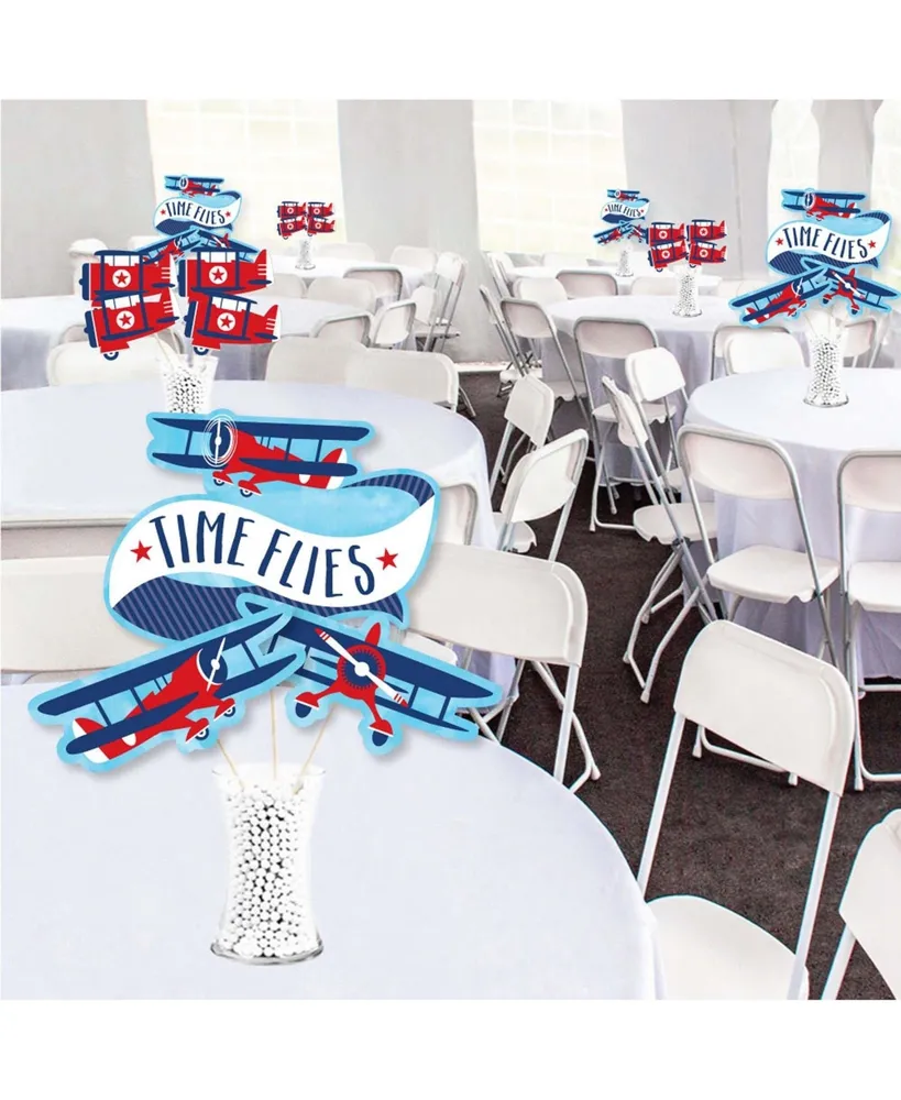 Taking Flight - Airplane - Centerpiece Sticks - Showstopper Table Toppers 35 Pc