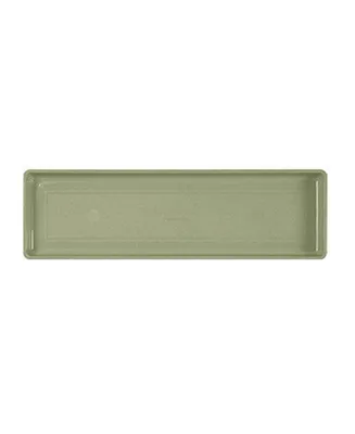 Novelty Flower Box Tray, 30 Inch, Sage