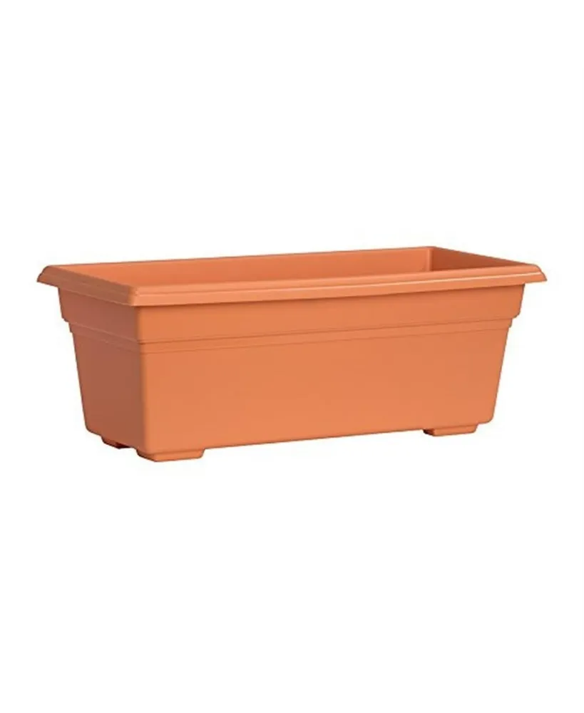 Novelty Countryside Patio Planter Box, Terracotta, 27 Inch