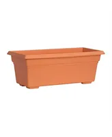 Novelty Countryside Patio Planter Box, Terracotta, 27 Inch