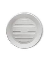 Crescent Garden Universal Saucer, Round, Alpine White