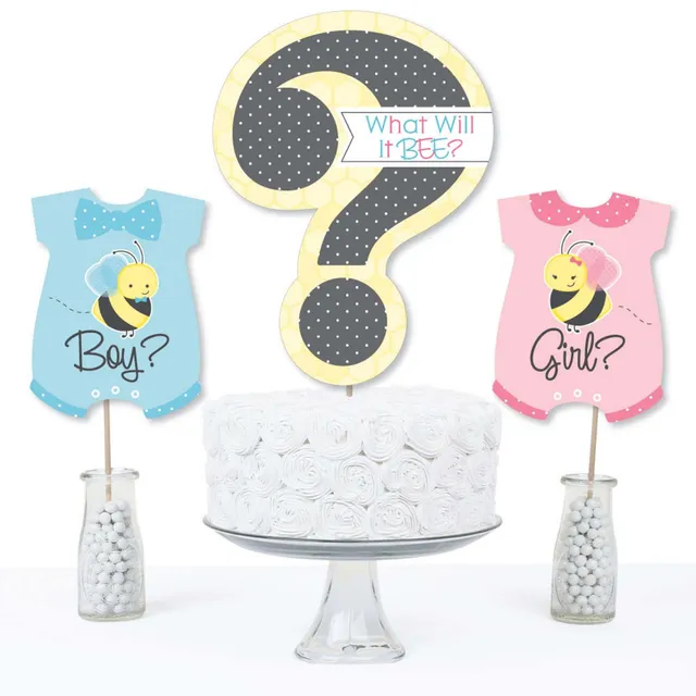 Big Dot Of Happiness What Will It Bee - Gender Reveal Centerpiece