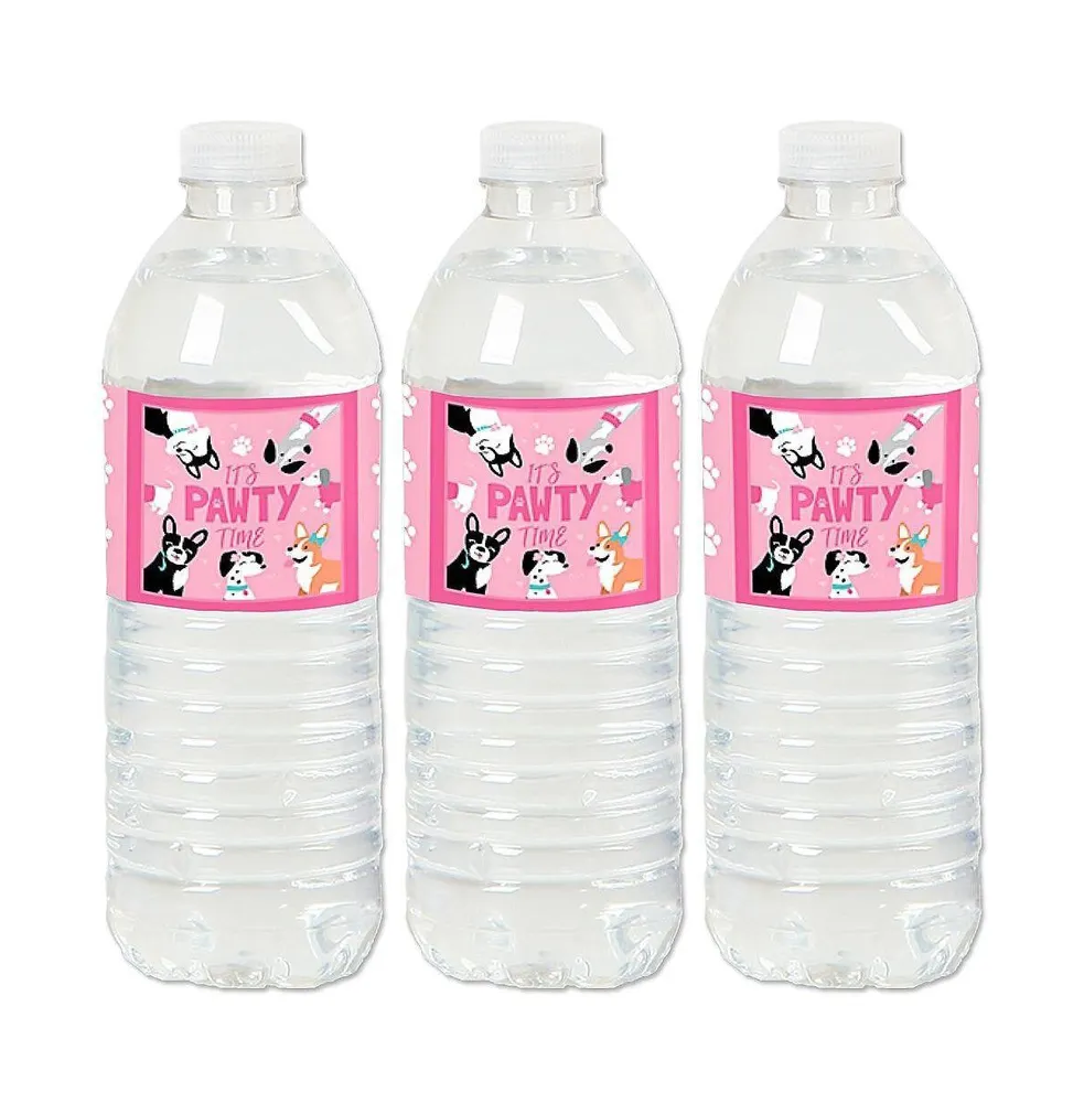 Peppa Pig Water Bottle Labels 