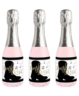 Nash Bash - Mini Wine Bottle Stickers - Bachelorette Party Favor Gift - 16 Ct