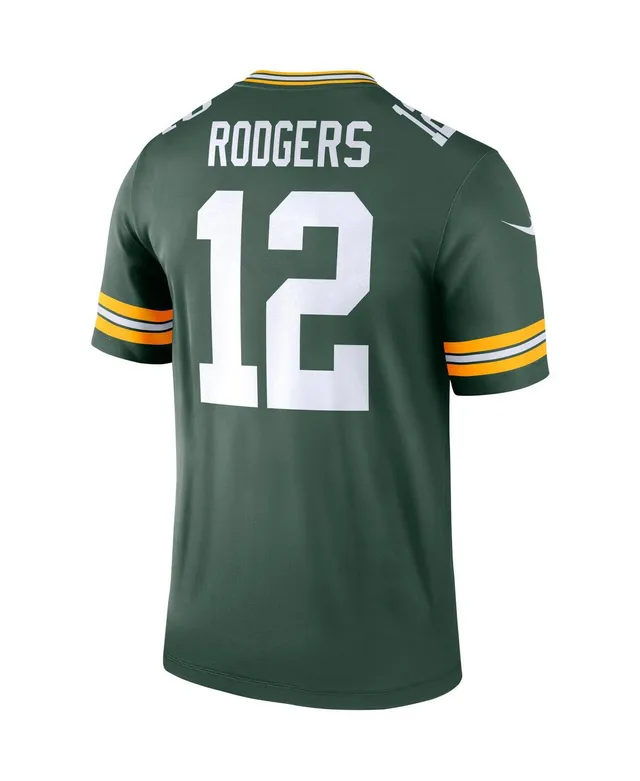 Men's Nike Aaron Rodgers White New York Jets Legacy Player Game Jersey Size: Small