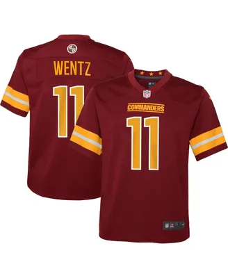 Big Boys Nike Carson Wentz Burgundy Washington Commanders Alternate Game Jersey