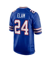 Men's Nike Kaiir Elam Royal Buffalo Bills 2022 Nfl Draft First Round Pick Game Jersey