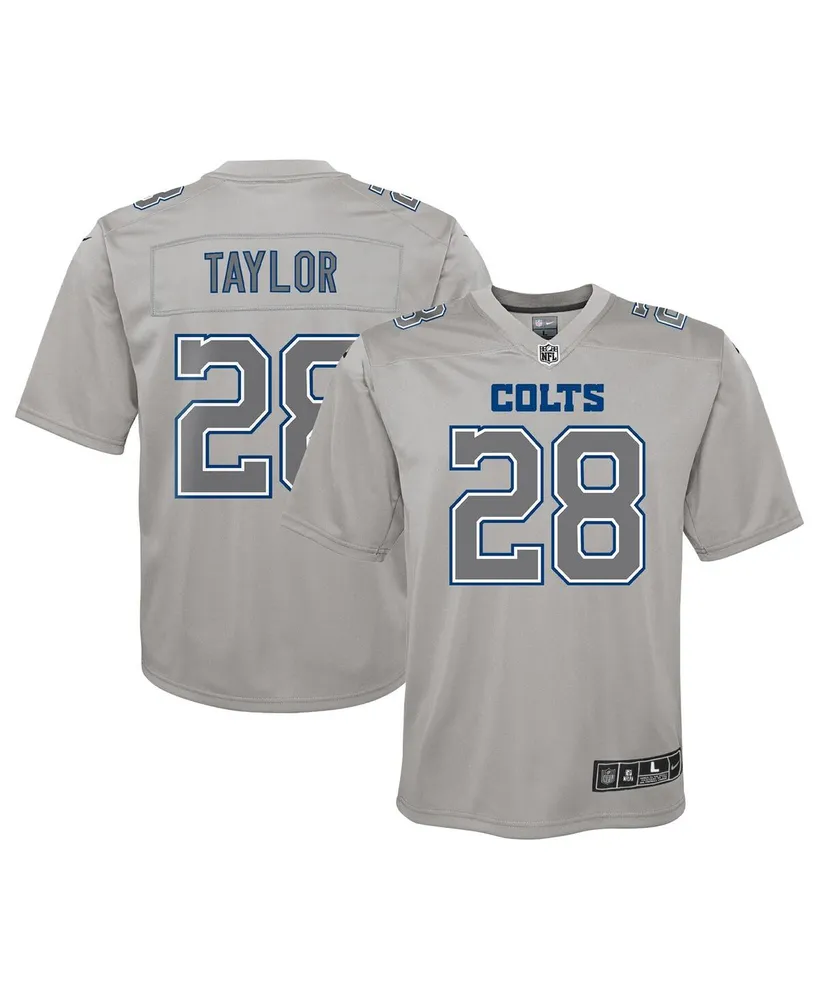 Big Boys Nike Jonathan Taylor Gray Indianapolis Colts Atmosphere Game Jersey