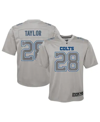 Big Boys Nike Jonathan Taylor Gray Indianapolis Colts Atmosphere Game Jersey