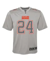 Big Boys Nike Nick Chubb Gray Cleveland Browns Atmosphere Game Jersey