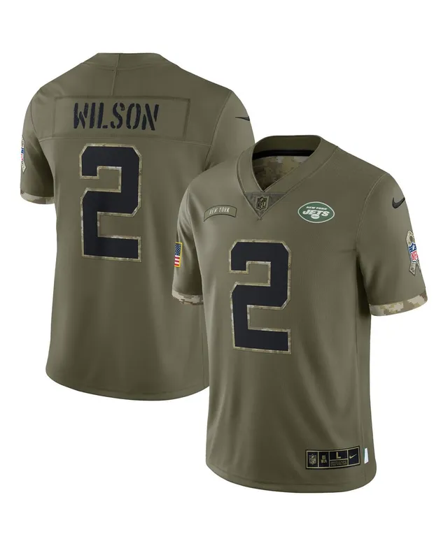 Men's Nike Zach Wilson White New York Jets 2021 NFL Draft First Round Pick  Game Jersey