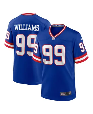 Men's Nike Leonard Williams Royal New York Giants Classic Player Game Jersey