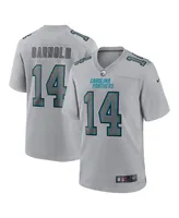 Men's Nike Sam Darnold Gray Carolina Panthers Atmosphere Fashion Game Jersey